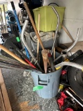 Trash Can And Contents