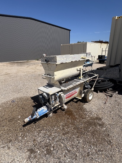 PUTZMEISTER GUNITE MACHINE | Heavy Construction Equipment Asphalt ...
