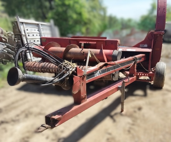 Case Chopper w/ Hay & Corn Head