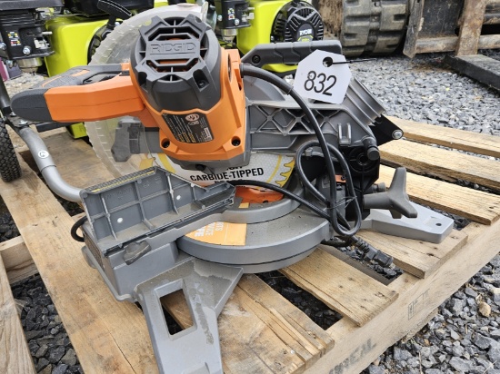 New Ridgid miter saw