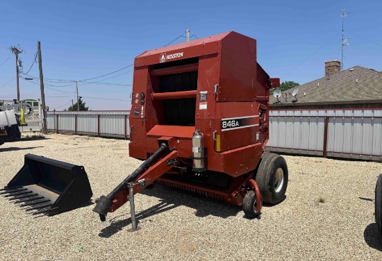HESSTON 846 A Round Baler