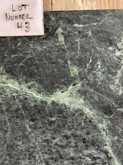 Peacock Green Marble Tile 12x12. 8 crates