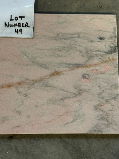 Rose Aurora Marble Tile 12x12. 2 crates