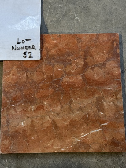 Rossa Verona Marble Tile 12x12. 2 crates