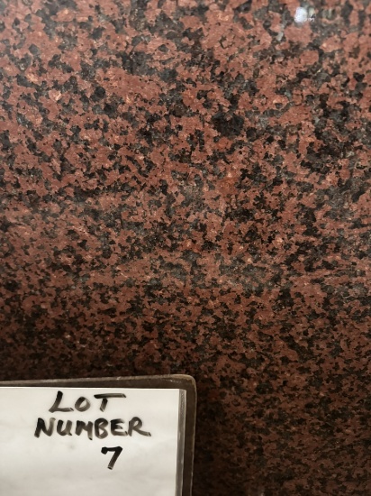 Imperial Red Granite, 3cm, 115"x64"