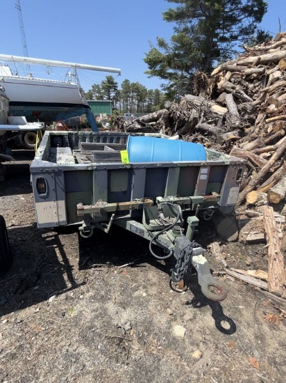 Silver Eagle Manufacturing Co. M1102 (HMMWV) Cargo Trailer . NSN: 2330-01-387-5426. S/N 10097. No Ti