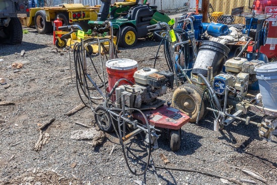 Powerliner 3100GXC Airless Line Striping Machine.