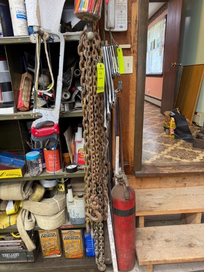 (1) Large Lot Tow Chains