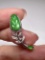 An Exquisite 18k Gold Diamond Inlaid Jadeite Pendant& Brooch Dual-Purpose