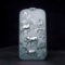 An Exquisite Greenish Jade Horse Pattern Pendant