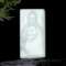 An Exquisite White Jade Statue of Sakyamuni Pendant
