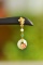 An Exquisite Sterling Silver-Gold Plated Inlaid White Jade Enamel Ebony Hairpin