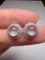 A Pair of Exquisite 18k Gold Diamond Inlaid Jadeite Earrings