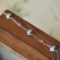 An Exquisite Sterling Silver Inlaid White Jade Enamel Bracelet