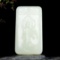 An Exquisite White Jade Statue of Avalokitesvara Pendant