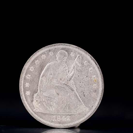 USA One Dollar 1842 Coin