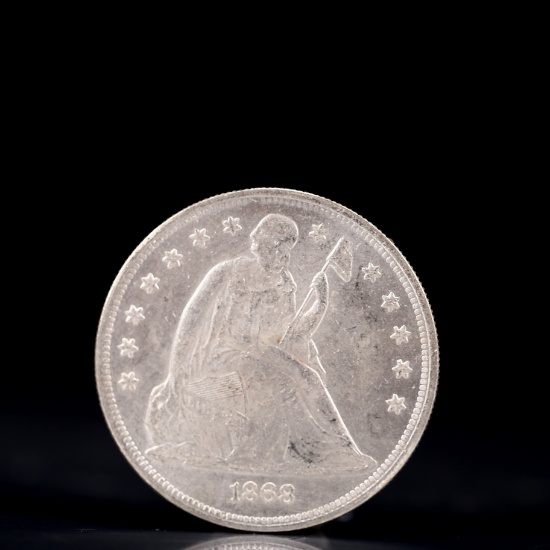 USA One Dollar 1868 Coin