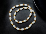 An Exquisite White Jade Bracelets