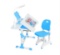 SOLD BY THE PIECE: GORILLA GADGET DESK KIDS BLUE, 35 X 26 X 9 INCH, NEW IN