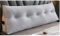 SOLD BY THE PIECE: GORILLA GADGET HEADBOARD PILLOWS, QUEEN, LIGHT GREY, LOC