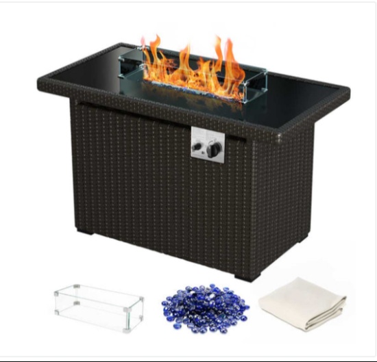 SOLD BY THE PIECE: GORILLA GADGET OUTDOOR PROPANE FIRE PIT TABLE, SKU: FPH-