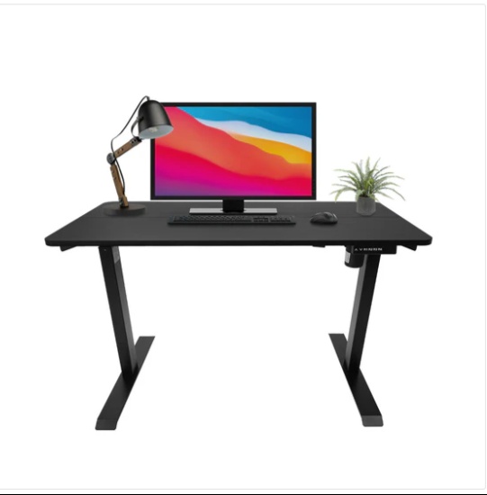 SOLD BY THE PIECE: GORILLA GADGET ELECTRIC ADJUSTABLE HEIGHT DESKS, BLACK/B