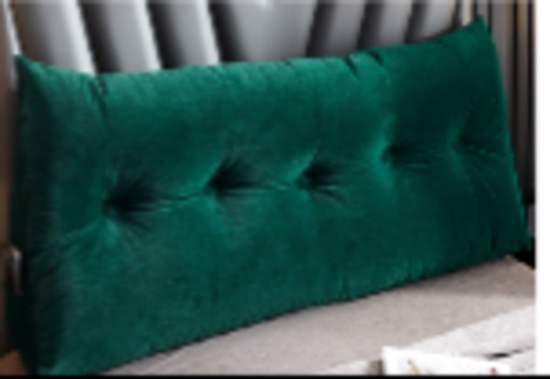 SOLD BY THE PIECE: GORILLA GADGET HEADBOARD PILLOWS, KING, GREEN, LOCATED I