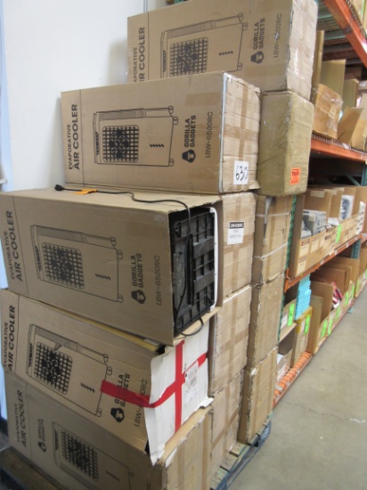 SOLD BY THE PIECE: AIR COOLERS LBW6500RC RETURNS UNCHECKED, LOCATED IN IRVI