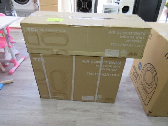 LOT TCL AIR CONDITIONER OUTDOOR & INDOOR INVERTERS