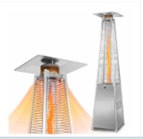 SOLD BY THE PIECE: GORILLA GADGETS PYRAMID PROPANE HEATERS, STAINLESS STEEL