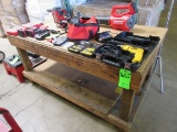 LOT (2) WOOD BENCHES APPROX. 3' X 6'