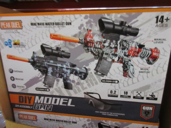 SOLD BY THE PIECE: GORILLA GADGET PEAK DUEL MINI M416WATER BULLET GUNS DIY
