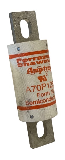 USED - Lot of 6 Ferraz Shawmut A70P125-4 Fuse 125A 700V 100kA Amptrap Semiconductor Fast Acting