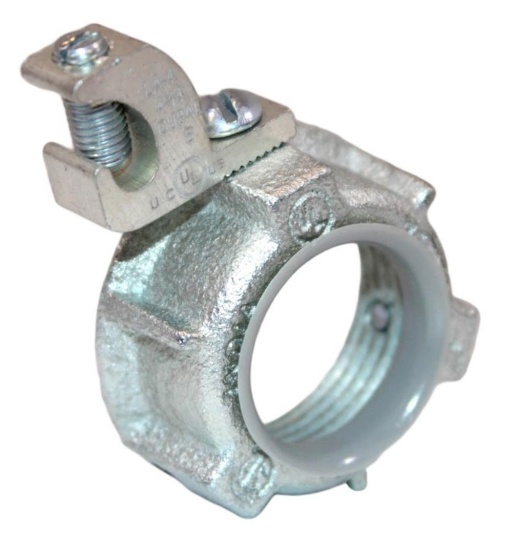 NEW - Crouse Hinds GLL3 Malleable Iron Grounded Insulated Bushing 1""