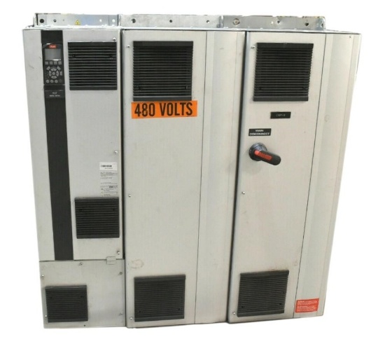 USED - Danfoss 134G7811 VLT HVAC Drive 204/183A 480V 110W
