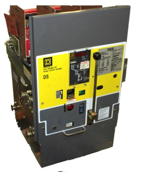 USED - Square D DS632 Low Voltage AC Power Circuit Breaker 3200A 600V 3P 60 Hz Shunt Trip: 120 VAC