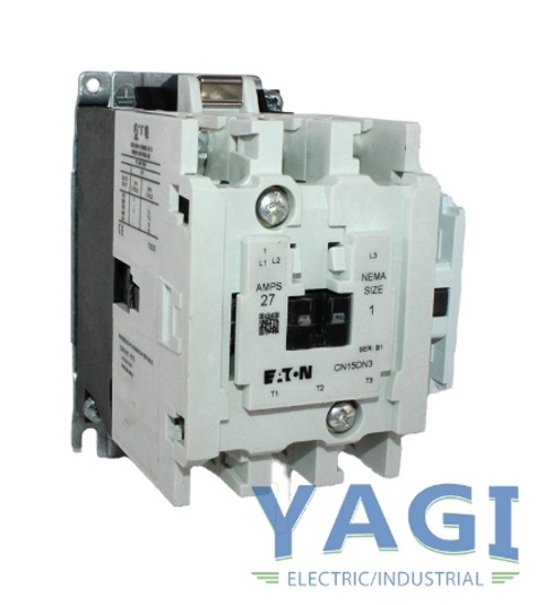 NEW - Eaton CN15DN3BB Motor Control Contactor 3P 27A