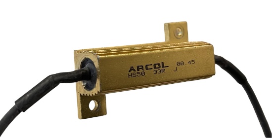 USED - Arcol HS50 Resistor 15k0hms 50W Wirewound AL Pulse Withstanding