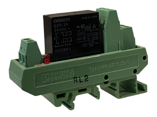 NEW - Phoenix Contact 5542754 Power Relay 5A 24V 2P DIN Rail Non Latching