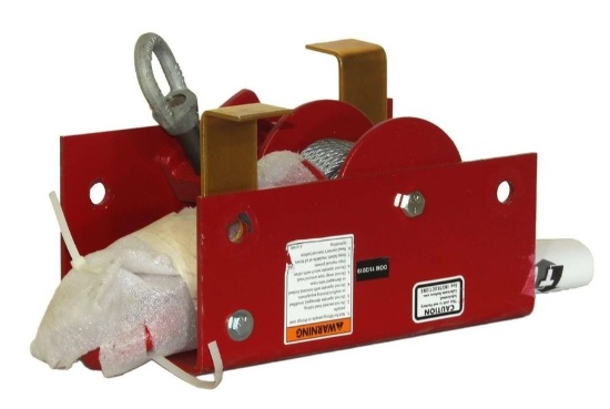 NEW - Thern 465 Worm Gear Hand Wench 750lb Open Gears for Pulling Only