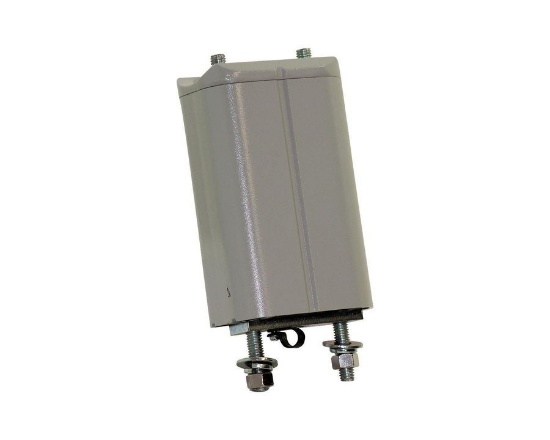 NEW - Cooper VA1015-AP Linear Arm for Round Pole Gray