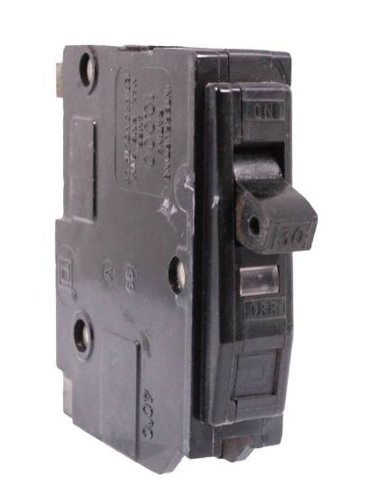 USED - Square D QO130 Breaker 30A 120/240V 1P Plug-In