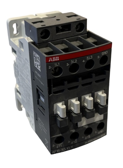 USED - Lot of 10 ABB AF16-30-10-11 Contactor 30A 600V 24-60V 50/60Hz 3P Screw Terminal