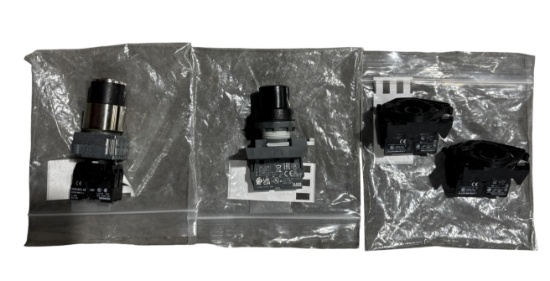 USED  - Lot of Contact Blocks/Locking Device