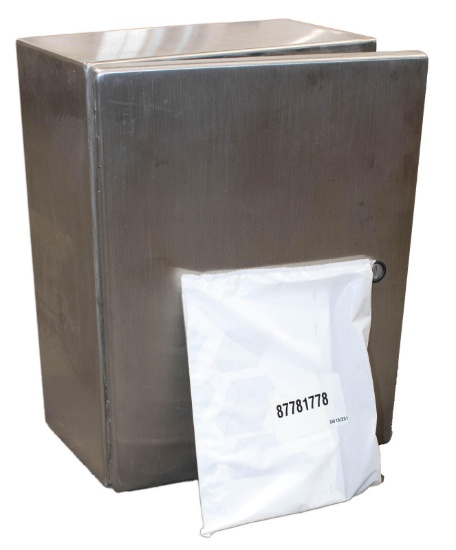 USED - LOT of 2 Hoffman CSD16126EMCSS Panel Cabinet Stainless 304 EMC Wall Mount Enclosure