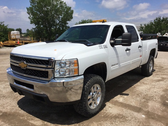 (Des Moines, IA) 2012 Chevrolet K2500HD 4x4 Crew-Cab Pickup Truck