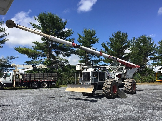 (Frederick, MD) 2012 Kershaw SkyTrim 75G2, 75' Articulating Rubber Tired Tree Saw starts, runs, and