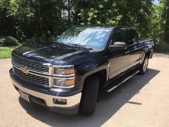 (Columbus, OH) 2014 Chevrolet K1500 4x4 Crew-Cab Pickup Truck Starts, runs, and drives