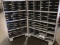 2 Vertical forms organizer cabinets on wheels (Used ) NOTE: This unit is being sold AS IS/WHERE IS v