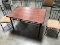 Table with chairs (Used) NOTE: This unit is being sold AS IS/WHERE IS via Timed Auction and is locat